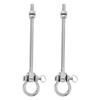 Abaodam 2pcs Heavy Duty Porch Hangers Stainless Steel Swivel Hooks for Porch Punching Bag Hammock Gym Playground Ceiling Mount Supplies view 1