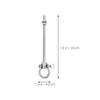 Abaodam 2pcs Heavy Duty Porch Hangers Stainless Steel Swivel Hooks for Porch Punching Bag Hammock Gym Playground Ceiling Mount Supplies view 2