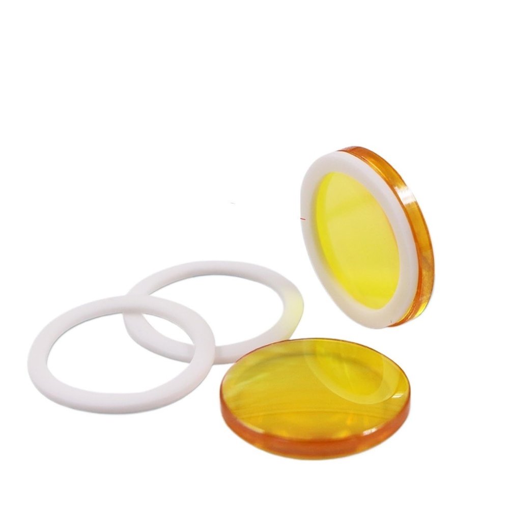 Silicone Washer Dia.18 19.05 20 25mm Material fluoroplastic gaskets for CO2 Laser(10Pcs,25mm)