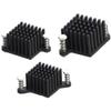 960-31-23-D-AB-0, Heat Sinks BGA Heat Sink, 31x23mm, Diagonal Plastic Push Pin view 1