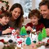 FIIOEOY 24 Pack Build a Snowman & Christmas Trees Clay Kit for Kids  Colorful Air Dry Clay Christmas Craft Set, Modeling Craft DIY Set, 2-in-1 Snowman Tree Activity, Creative Xmas Gift for Boys Girls view 3