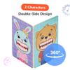 Bimi Boo Tooth Brushing Toy for Toddlers 2-4 Montessori Dentist Kit for Kids, Teeth Cleaning Toy, Dental Hygiene Learning Set, 8-Piece Playset with 6 Tooth Monster Stamps, Marker & Toothbrush view 3
