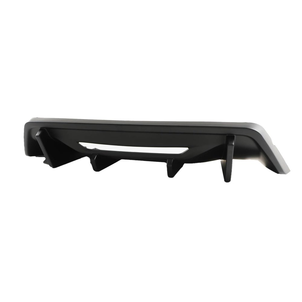 BaoHYeS Car Rear Bumper Diffuser Compatible with Ford Mustang S650 2024-2025 Spoiler Splitter Matte/Glossy Black/Carbon Fiber Style(Matte Black)