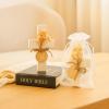 12 Pcs Wooden Crosses Featuring Floral Design and Strong Attachment, Ideal for Baptism, Religious Events, Anniversaries, with God Bless You Tag, Rustic Touch view 3