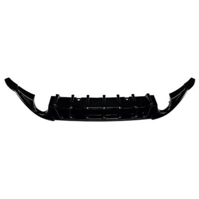 BaoHYeS GOLF7 Diffuser Compatible for VW Golf 7 Rear Bumper Lip MK7 2013-2016 Accessories MK Trunk Spoiler Auto Exterior Parts Car-(No Light 13-16)