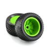 4pcs 140mm 1/8 RC Racing Car Off-Road Buggy Tires Wheel 17mm Hex for ARR-MA for Trxs WR8 for HSP for Kyosho(Black) view 2