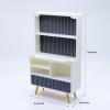 1/12 Scale White Miniature Cabinets for Kitchen Storage Modern Display Furniture Accessories Realistic Doll Accessories view 4