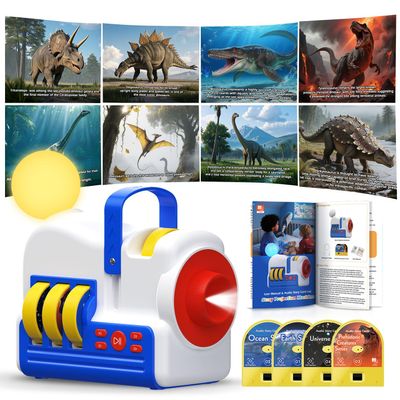 Bedtime Story Projector for Kids,Bedroom Kids Book Projector,with 32 Story Cards,White Noise & Night Light,EducationalSleep Aid Toy for Toddlers Ages,Birthday Christmas for Any Occasion