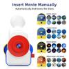 Bedtime Story Projector for Kids,Bedroom Kids Book Projector,with 32 Story Cards,White Noise & Night Light,EducationalSleep Aid Toy for Toddlers Ages,Birthday Christmas for Any Occasion view 2