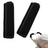 2Pcs 6.3 * 5.51inches Stroller Handlebar Cover,Pushchair Armrest Handle Protector Cover,Pram Bumper Bar Dustproof Handle Gloves Replacement Removable Universal Protective Case Grip Bar Covers view 1