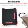 2Pcs 6.3 * 5.51inches Stroller Handlebar Cover,Pushchair Armrest Handle Protector Cover,Pram Bumper Bar Dustproof Handle Gloves Replacement Removable Universal Protective Case Grip Bar Covers view 2