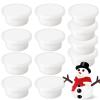 12-Pack Snowman Clay Set with Accessories, DIY Christmas Holiday Craft Kit for Kids Aged 3+, Includes Clay, Hats, Scarves, Decor view 1