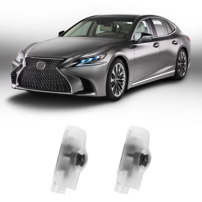 2Pcs Never Fade Car Door Lights Logo Projector Compatible with LS/ES/is/LX/RX/GS/GX/RC/UX Car Accessories, 3D Ghost Shadow Puddle Light