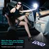 2Pcs Never Fade Car Door Lights Logo Projector Compatible with LS/ES/is/LX/RX/GS/GX/RC/UX Car Accessories, 3D Ghost Shadow Puddle Light view 2