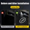 2Pcs Never Fade Car Door Lights Logo Projector Compatible with LS/ES/is/LX/RX/GS/GX/RC/UX Car Accessories, 3D Ghost Shadow Puddle Light view 3