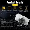 2Pcs Never Fade Car Door Lights Logo Projector Compatible with LS/ES/is/LX/RX/GS/GX/RC/UX Car Accessories, 3D Ghost Shadow Puddle Light view 4