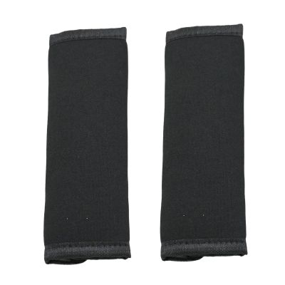 2 Pack Kids Replacement Pushchair Handle Cover, Toddler Stroller Handle Cover, Diving Materials Dust Proof Protector Sleeve for Universal Stroller Handle (Black)