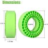 4pcs Silicone Tire Inserts Soft for 1/10 RC Crawlers Fits 132-134mm 4.84" OD Crawler Tires, Replaces Foam Inserts, 2.2 Tires (Yellow) view 2