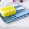 1 Pcs Magic Sponge Bottle Brush - Removable Cleaning Tool for Glass Cups & Bottles (Random Color) view 4