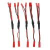 5PCS JST Plug Splitter JST Female to JST Male Y Cable Harness Wire 15.5cm Extension Cord for Mini ESC 030 050 180 Motors view 1