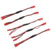 5PCS JST Plug Splitter JST Female to JST Male Y Cable Harness Wire 15.5cm Extension Cord for Mini ESC 030 050 180 Motors view 4