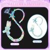 DUDUCOFU 2 Pcs Light Up Princess Braided Wigs, Princess Accessories Wig Headbands with Tiara Flowers Toys for Girls Kids Gift 3 4 5 6 7 8 9 10 11 12 view 4