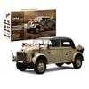 HG4-51 1/18 RC Crawler, Electric Brushed 2.4Ghz 4WD Simulation Remote Control Military Transport And Command Vehicle Model, Gift For Army Enthusiasts (High-end Version/RTR Version/Sand Yellow) view 1