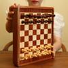 Top Natural Wood Chess Set - Travel Games Sets with Board Games Gift, Chess Gifts & Pieces (Small) view 3