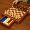 Top Natural Wood Chess Set - Travel Games Sets with Board Games Gift, Chess Gifts & Pieces (Small) view 4