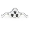 Aluminum Transfer Case Gearbox 70mm Width Underdrive 30% for 1/10 RC Crawler Cheater Rigs LCG Chassis Build DIY Upgrade Parts (Silver) view 4