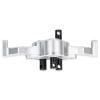 70mm Width Transfer Case with Reverse Shaft,CNC Aluminum Gearbox for 1/10 RC Crawler SCX10 MOA 1.9 Shafty LCG Chassis Cheater Rigs Comp Build Upgrade Parts (Silver) view 4