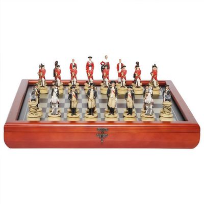 The War of Independence Chess Set - Travel Games Sets with Board Games Gift, Chess Gifts & Pieces