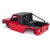 313mm Wheelbase Hard Plastic Pickup Body Shell Unassembled Kit for 1/10 RC Crawler Car Axial SCX10 90046 Jeep Wrangler (Red) view 4