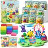BEIREG Monster Air Dry Clay Kits for Kids, 10 DIY Monster Theme Modeling Clay, Story Cards Tools, Ultra Light & Soft, Non-Toxic, Home School Projects Party Favor Bags for Boys Girls Gifts