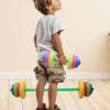 2Pcs Kids Exercise Weights for Ages 4-7 Years Old Fitness Playset, 1 Long 1 Short view 2