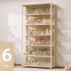 Zkfpet Display Cabinet for Collectibles, Figure Display Case, Three-Sided Transparent Acrylic, Side-Opening Door, for Home(60cm/23.6in) view 2