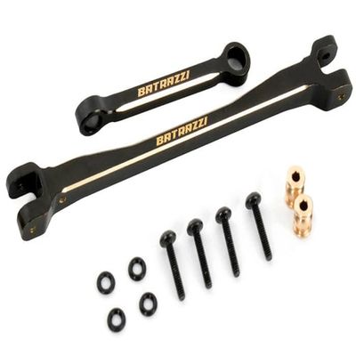 BATRAZZI Rc Car RC Crawler Truck Parts for FMS FCX24M Land Rover:Brass Steering Link Set