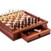 Top Natural Wood Chess Set - Travel Games Sets with Board Games Gift, Chess Gifts & Pieces (Small) view 3