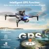Drones with Camera for Adults 4K, GPS Auto Return & Follow Me Drone, Under 249g Foldable Quadcopter with Brushless Motor, Obstacle Alert, 3 Batteries for Beginners (Age 14+, Standard) view 2