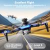 Drones with Camera for Adults 4K, GPS Auto Return & Follow Me Drone, Under 249g Foldable Quadcopter with Brushless Motor, Obstacle Alert, 3 Batteries for Beginners (Age 14+, Standard) view 4