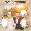 3 Pcs 10 Inch Adult Wedding Tambourines Wooden Drum Natural Handheld Drums with Double Metal Jingles Drums Musical Instruments Percussion for Church Wedding Party Favor view 4