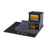 1:64 Diorama Japanese Street Garage,LED Parking Lot Scene Display Case view 3