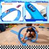Flex Track 12 Ft Starter Set: Portable Rolls Up Race Tracks for Kids 3+ - DIY Race Car Ramp Track with Suction Cups - Flexible Race Track Compatible with Diecast 1/64th Cars - Birthday Gift for Boys view 2