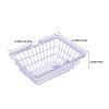 Toddmomy 2pcs Mini Shopping Basket: Cute Mini Grocery Basket with Handles - Small Wire Storage Bin for Girls Toddlers Toys Snacks Candy - Kitchen Pretend Toy view 2