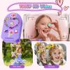 Kids Phone Toys for Girls, Christmas Birthday Gifts for Kid Age 3-8, Flip Phone Toy Mobiles with HD Dual Cameras, 1080P Video, Music Player, Games, Kid.s Camera with DIY Stickers, 32GB Card, Purple view 4