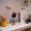 Porch Goose Outfits for 7 Inch Desk Goose Statue, Mini Goose Clothes, Duck Costume for Magnetic Goose Key Holder, Porch Duck Decor, Desk Pet, Fall Halloween Porch Goose Clothes (Batman Hoodie) view 4