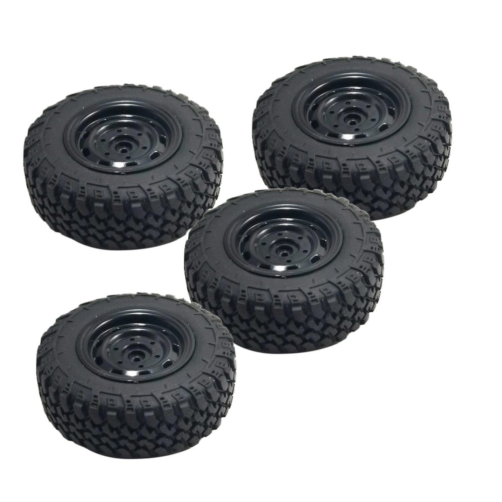 4X 1:12 Scale RC Wheel Tires High Performance Replacement Upgrade for MN78 MN99 MN82 MN168 RC Crawler Vehicles