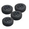 4X 1:12 Scale RC Wheel Tires High Performance Replacement Upgrade for MN78 MN99 MN82 MN168 RC Crawler Vehicles view 1
