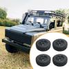 4X 1:12 Scale RC Wheel Tires High Performance Replacement Upgrade for MN78 MN99 MN82 MN168 RC Crawler Vehicles view 3
