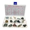 15pcs Metamorphic Rock Specimen Collection with Identification Sheet, Geology Teaching Aid Kit for Classroom Science Education Ages 8 and Up view 2